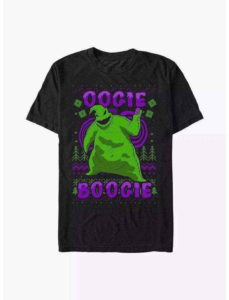 The Nightmare Before Christmas Oogie Boogie Christmas TShirt Black S