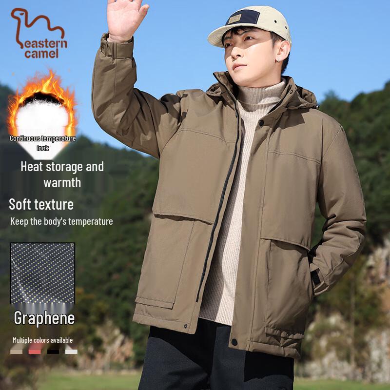 

EASTERN CAMEL Men s Hooded Winter Padded Jacket 6XL