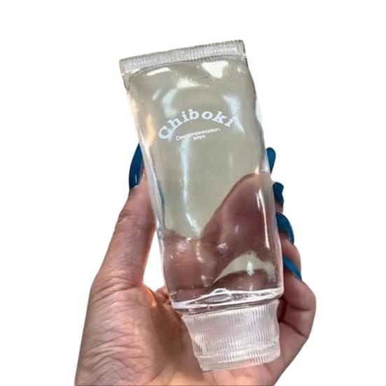 Facial Cleanser Stress Relief Toy with Glitter Slow Rising Face Wash Squeeze Toy