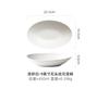 Black and White Frosted Stone Patterned Ceramic Bowl, Fruit Salad Bowl, Irregular Tableware, Oval Soup Plate, Pasta Bowl
