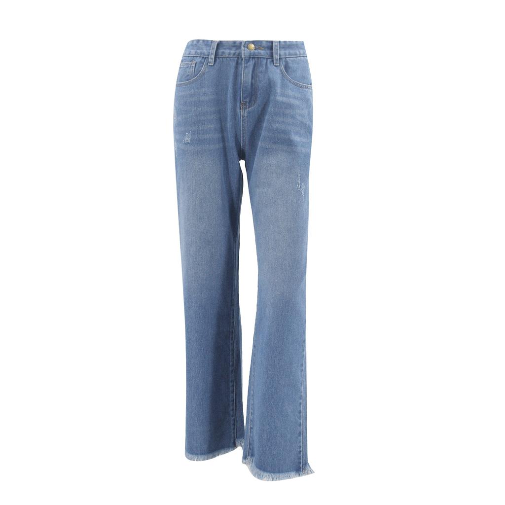 GMXIA Vintage Baggy Jeanshose Damen