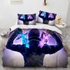 Sword Art Online Bedding Set Anime Duvet Covers King Queen Double Twin Size Adults Kids Bed Linens Single Double Size Decor Home
