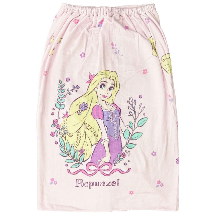Hayashi Wrap 80 X 120 Disney Princess Dearest MO478900 Towel, Large, Approx. Cm, Rapunzel,