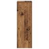 Plantenstandaard met Rustieke Houtlook 33 x 33 x 100 cm Bewerkt Hout