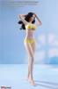 TBLeague Scale Seamless Female Bust Size Pale Includes Head and Authentic TBLeague White Skin 1/6 Ultra-Flexible Body, PHMB2022-S48, M, Skin, Bikini,