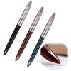 Lanxivi 3-Piece Genuine Hero 329 Fountain Pen with Fine Nib, Gold Arrow Pattern, and Stainless Steel Cap