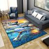 Dolphins Carpet Rug for Living Room Bedroom Home Sofa Decoration,Kids Play Non-slip Floor Mat