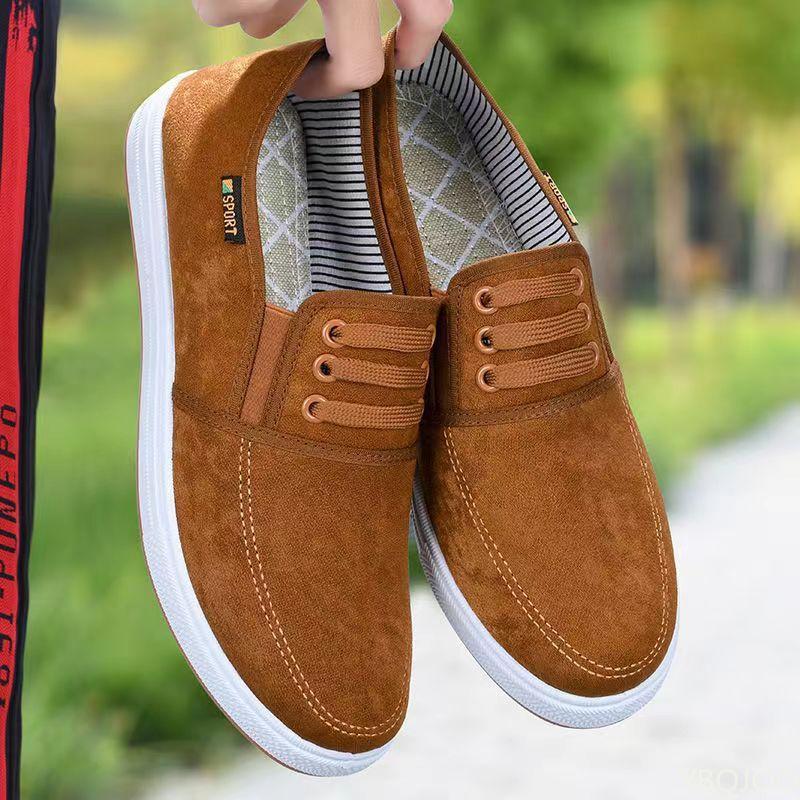 Chaussures Simples Décontractées pour Hommes Nouvelles Chaussures en Toile à Semelle Plate Antidérapantes et Résistantes à l'Usure Chaussures Vulcanisées Décontractées de Sport Zapatos Hombre