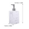 1Set Pump Soap Dispenser Made of Resin Fine Craftsmanship Decorative Shape for Household Bathroom Toilet Decoration Shampoo