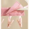 1/2pcs Foldable Clothes Hanger Clips Portable Fabric Clothes Hanger Multifunction Socks Underwears Clothespins Closet Organizer