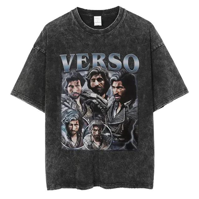 Claire Obscur 33 Expacim Retro Washed Unisex Cotton Oversized T-Shirt