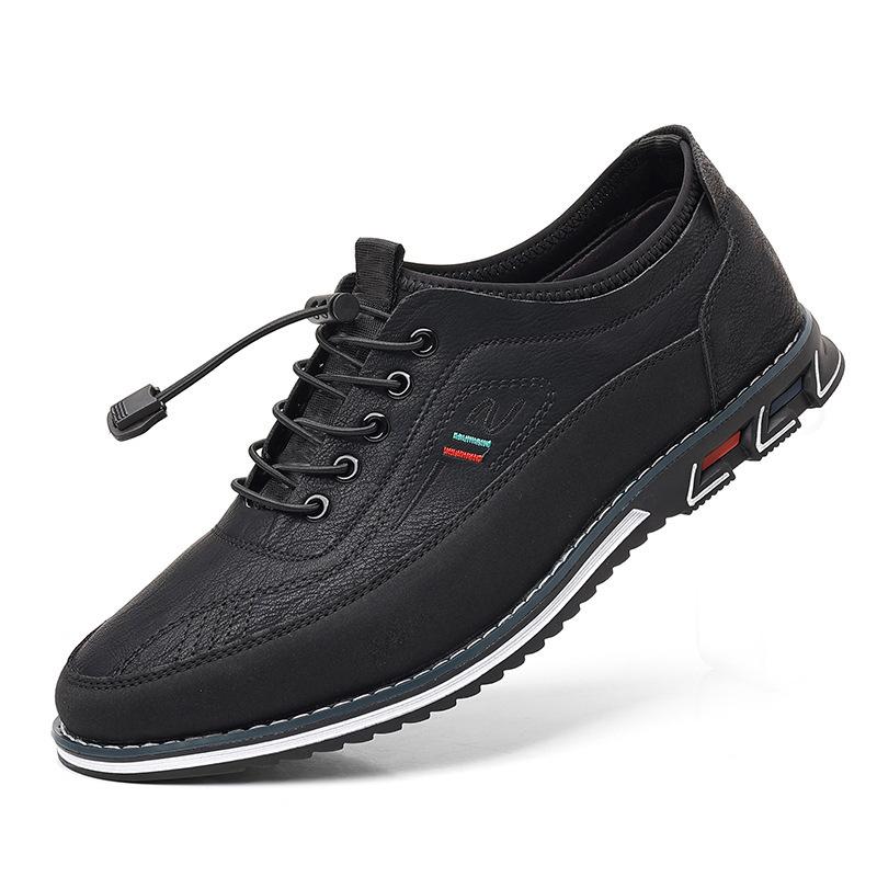 

Весенне-осенняя новая спортивная обувь, модная и удобная ленивая повседневная кожаная обувь для мужчин 48