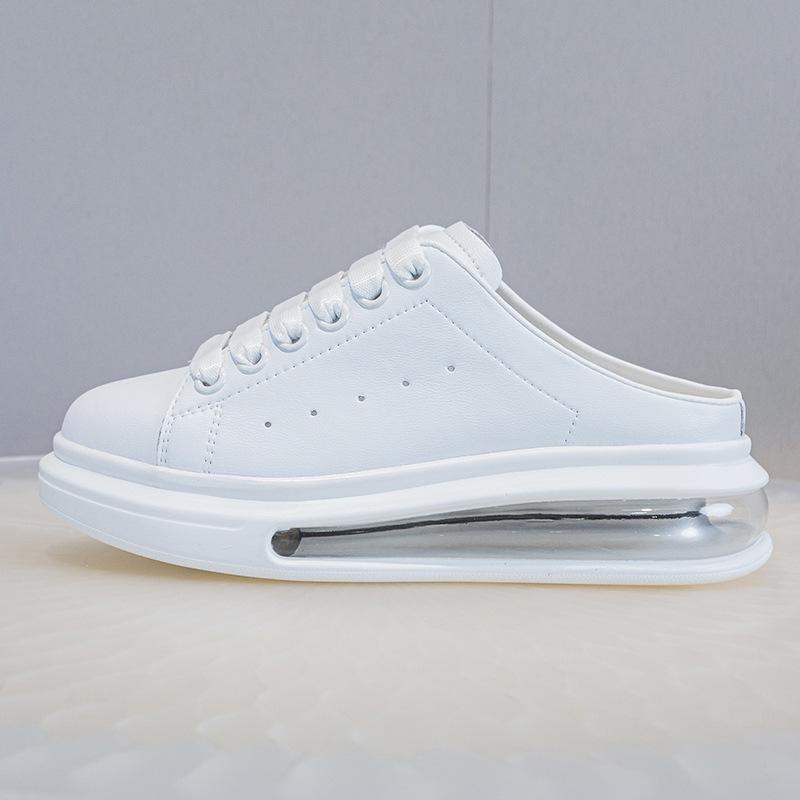 Thick-soled air cushion bag head half tray women s summer new fashionable versatile casual women s shoes 34