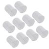 10PCS Glass Beaker Set Experiment Measuring Cup with Scale Teaching Equipment 25mL Capacity