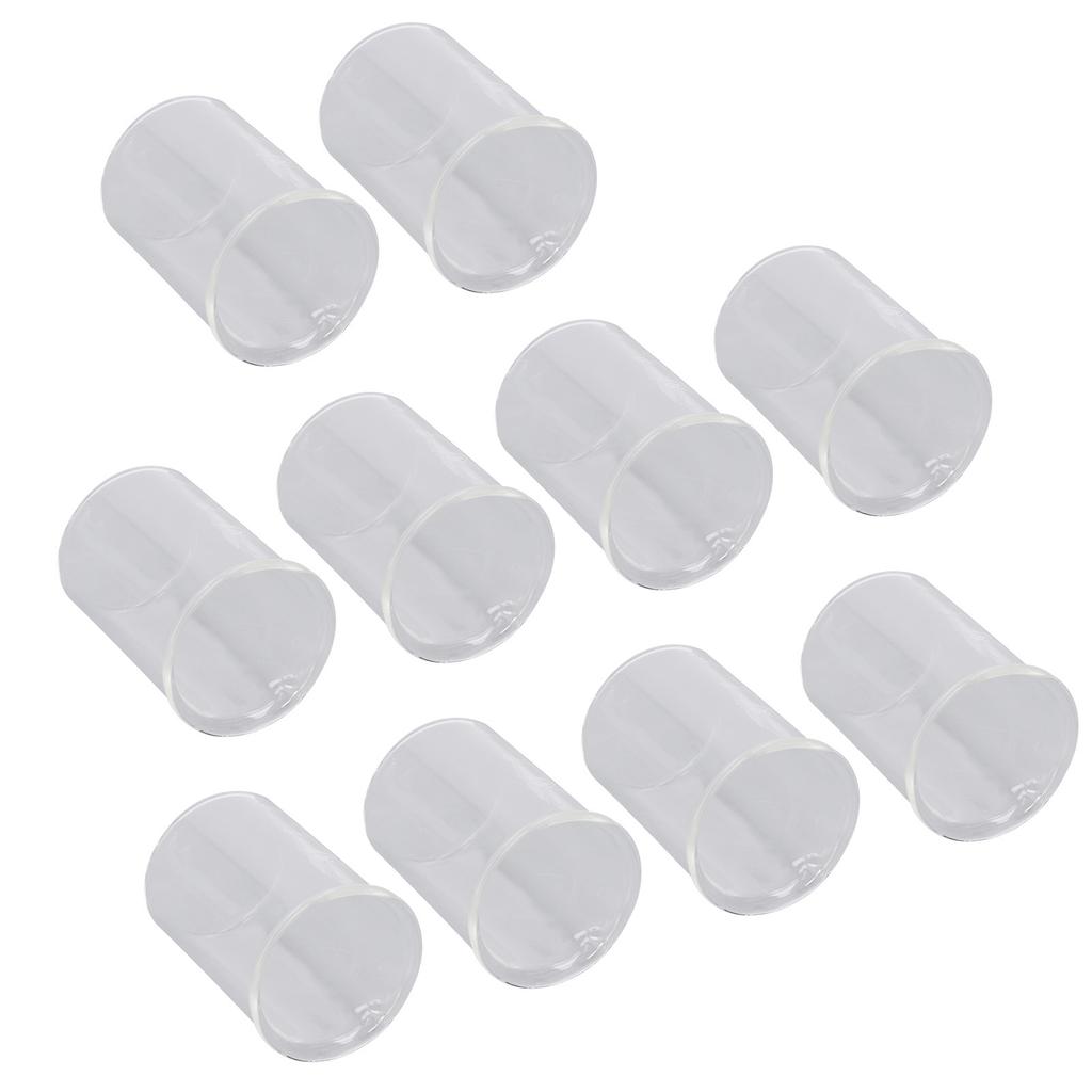 10PCS Glass Beaker Set Experiment Measuring Cup with Scale Teaching Equipment 25mL Capacity