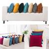 Super Soft 16" Velvet Plain Cushion Cover In Solid Colors For Stylish Home Decor