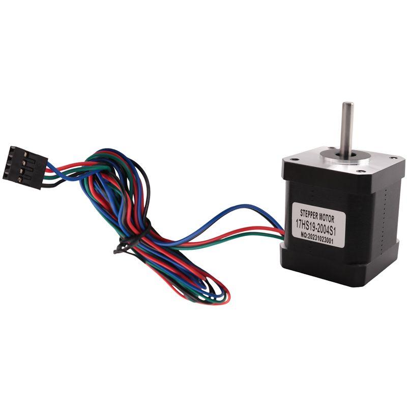 

Fresh Nema 17 Stepper Motor 48Mm Nema17 Motor 42Bygh 2A 4-Lead (17Hs19-2004S1) Motor 1M Cable For 3D Printer Cnc Xyz Motor чорний
