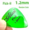 Alice H Transparenter Glänzender Gitarren-Fingerplektrum - Buntes Design