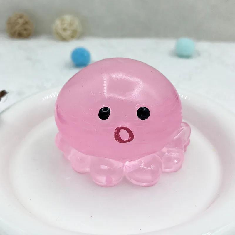 

Unzip Angry Toys and Bubble Octopus Pinch Toys Foam Slow-Stretch Pinch for Adults and Children