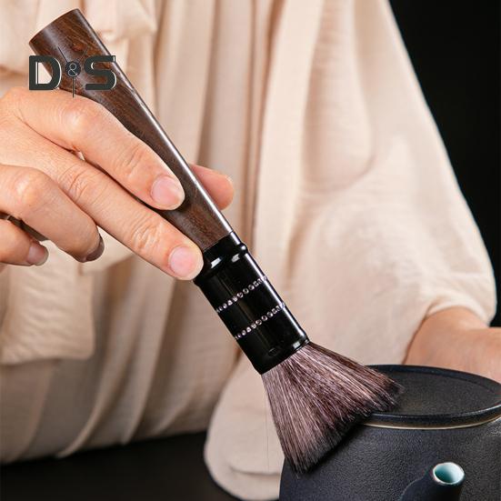 Heat Resistant 5Pcs/Set Tea Ceremony Accessories Anti Slip Wooden Convenient Chinese Gongfu Teaspoon Tea Tong Needle Set Tearoom Supplies