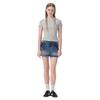Yescci American vintage Cargo Denim Straight Skirt