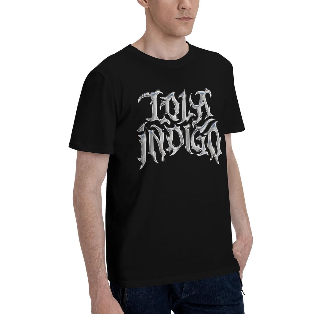 Lolas Indigos 2025 Logo T-Shirty Męskie 100% Bawełna Nowość T-Shirty Okrągły Dekolt Koszulka Krótki Rękaw Odzież Prezent Urodzinowy