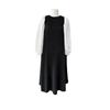 Specchio Long Sleeve Dress  Woven Sleeves  451 584