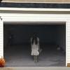 2D Door Flag - Ghost Zombie Halloween Garage Door Flag Perfect for Indoor/outdoor Decoration