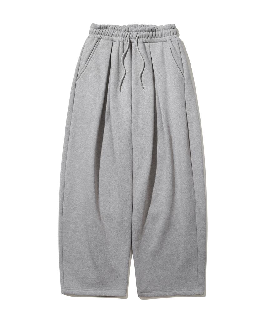 ELIMENO El Double-Pleat Heavy Wide Long Sweatpants 2 Colors