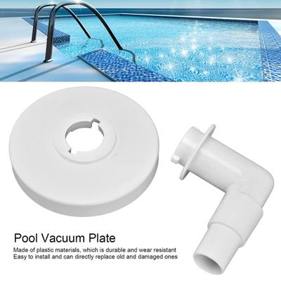 Pool-Skimmer-Vakuumplatte mit 90-Grad-Kniestück Hocheffiziente Pool-Skimmer-Vakuumplatte