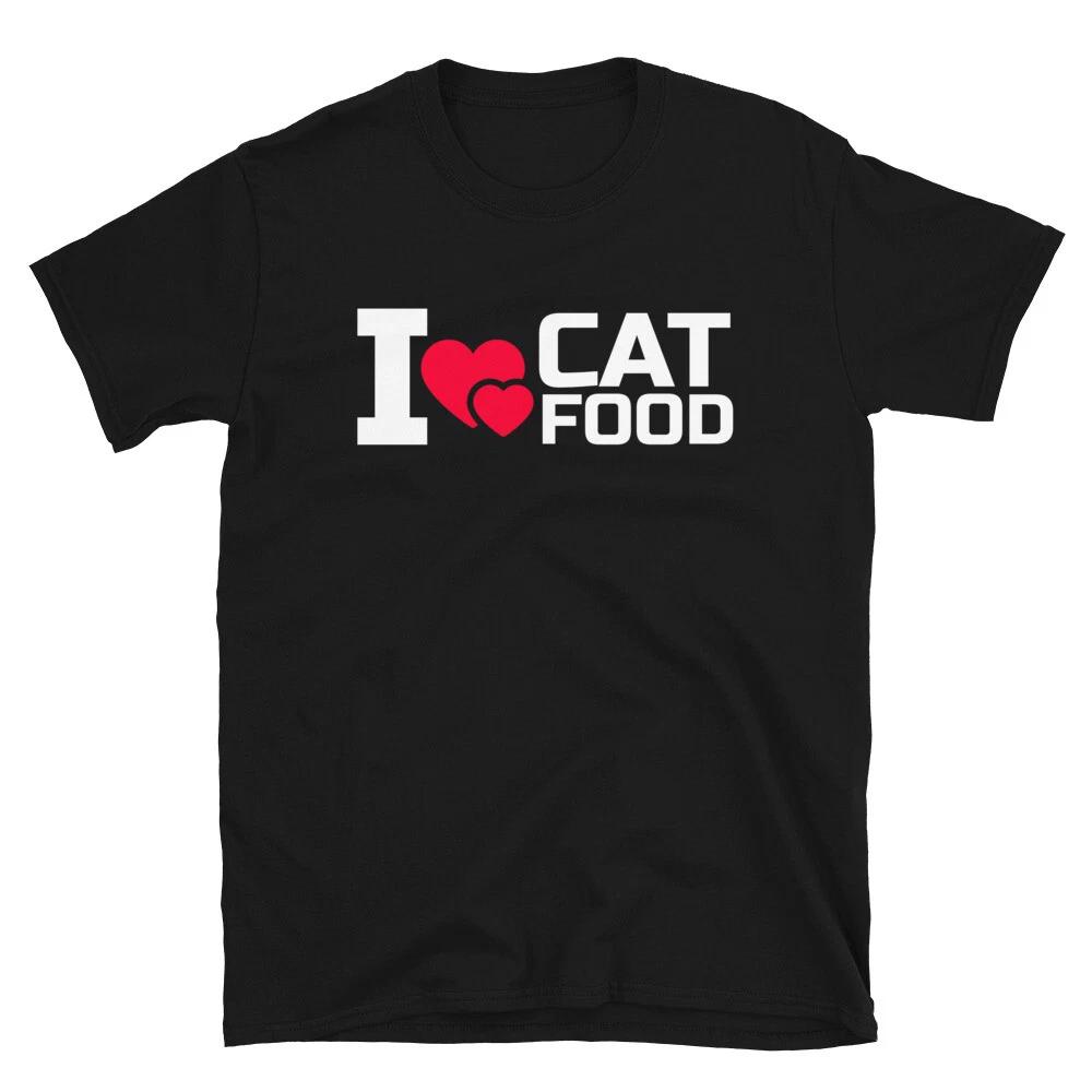 I Love Cat Food Simple Classic T-Shirt 3XL