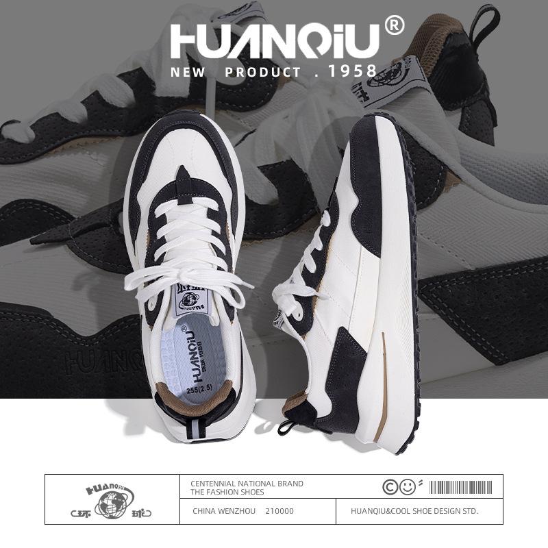 Global ultra-light and thin casual shoes men's summer breathable student sports shoes shock-absorbing platform running shoes ZHQ-HY521