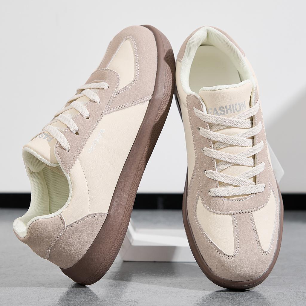 New couple shoes platform spring breathable versatile casual white shoes men's shoes