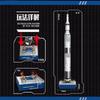 Saturn V Launch Vehicle Building Blocks Toy Astronaut Model 3D Puzzle Aerospace Astronauts Assembly Bricks Educational Toys