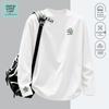 Jeanswest Life Men's Loose-Fit Pure Cotton Long-Sleeve T-Shirt