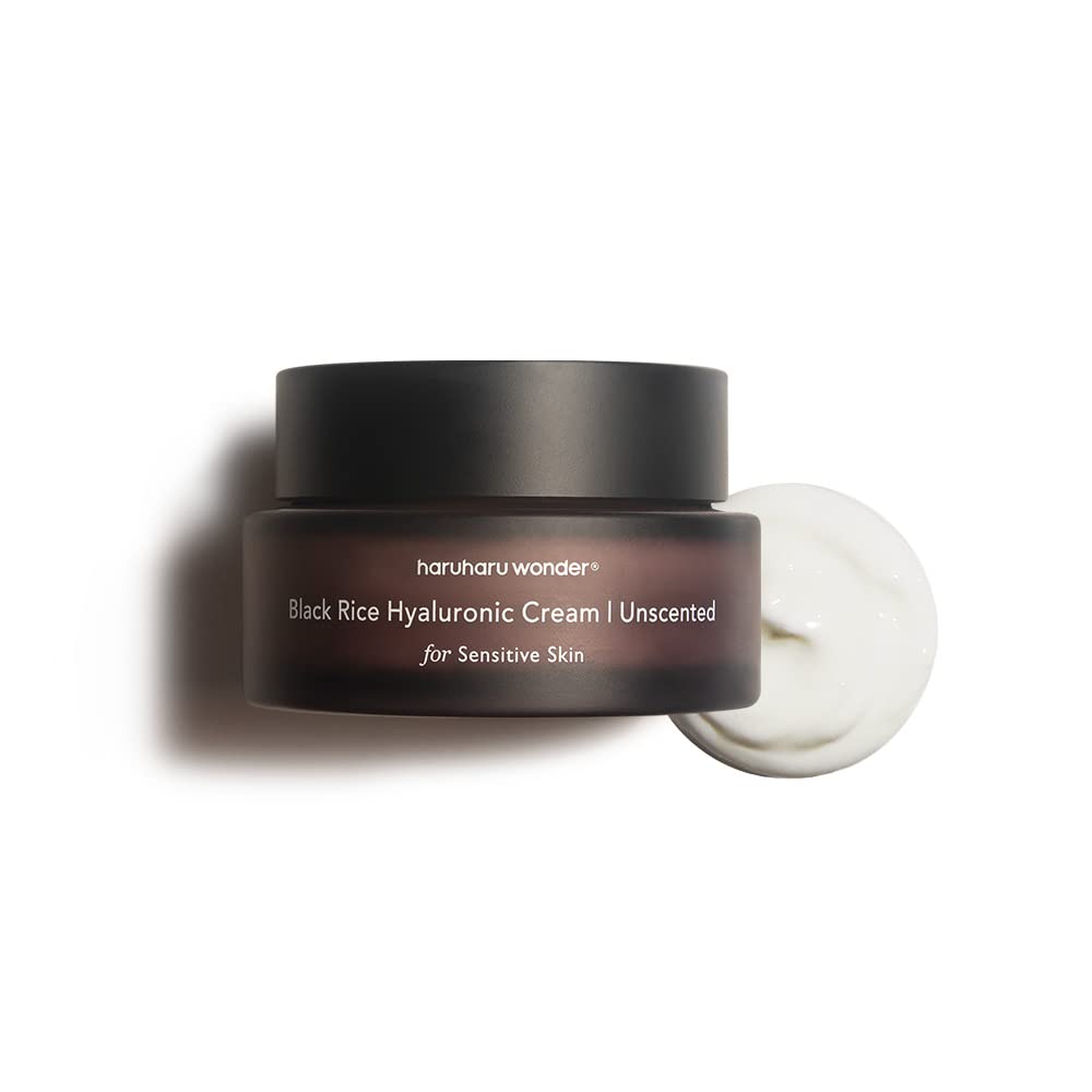 

Haru Haru Wonder Black Rice Hyaluronic Cream (Unscented) 1.69 fl. 50 ml Fragrance-free, for sensitive skin Vegan, Cruelty-free, EWG Green