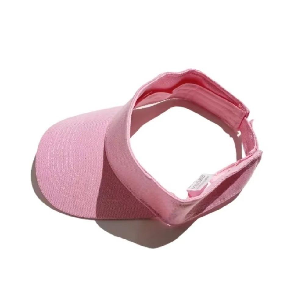 Cotton Outdoor Sports Hat Structured Brim Quick-Dry Summer Sun Hat Uv Protection Lightweight Sports Visor