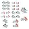 1/2/4/6Pcs Car Ornaments with Light Cool Dynamic Rotating Design Easy Installation Aircraft Shape Motorcycles Bicycles Decorations