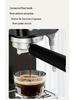Italian Home Espresso Maker with High-Pressure Pump for DIY Coffee and Milk Frothing