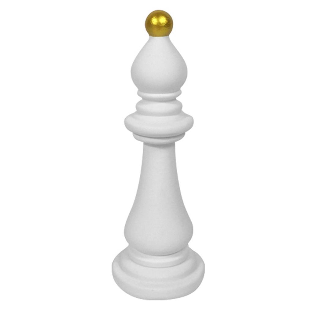 Resin Chess Statue Sculpture Figurine Furnishing International Chess Board Games For Decoration