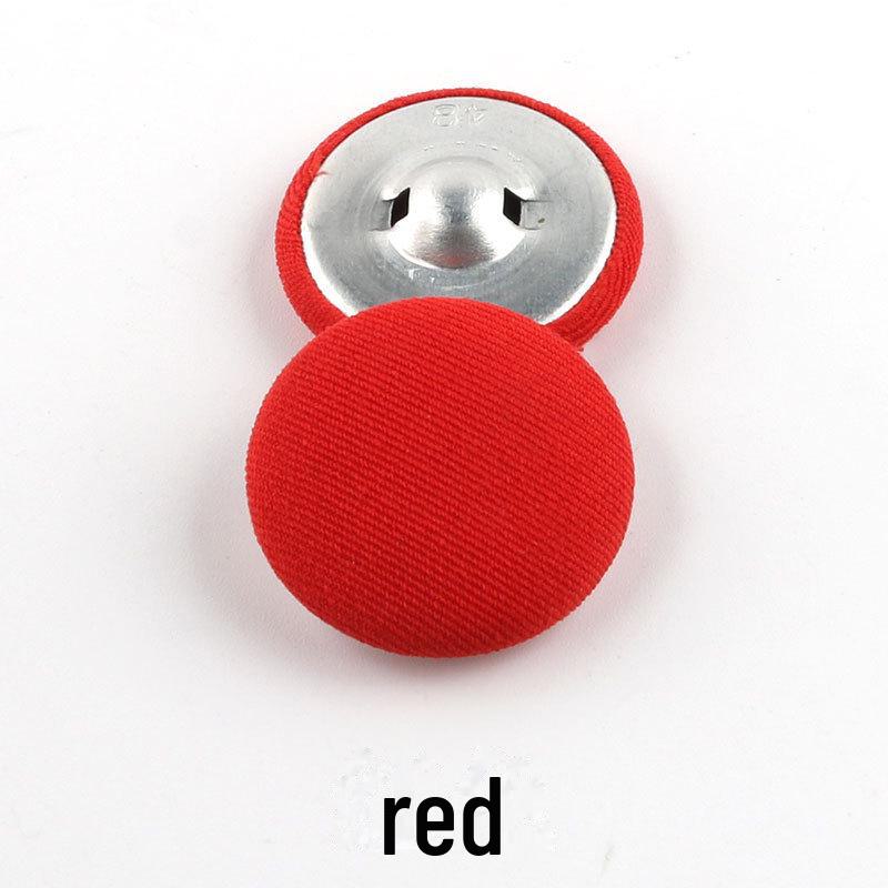 Dámská černá společenská košile s kulatou knoflíkovou ozdobou