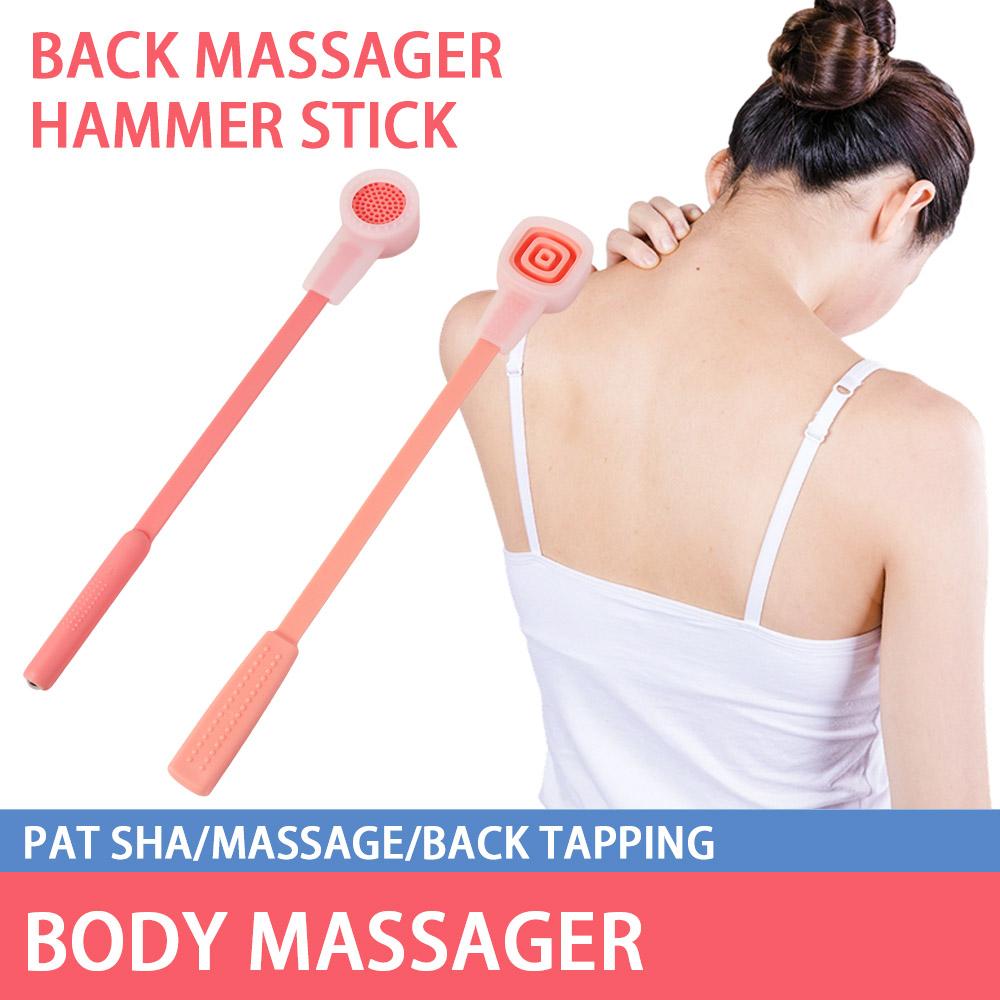 Flexibler Körpermassager Haushalts-Körperhammer Gua Sha Massage-Stab Entspannende Nacken