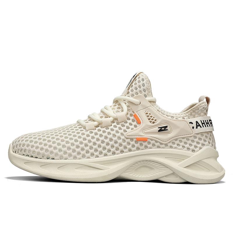 2025 summer new creek shoes wading shoes quick-drying large mesh hollow breathable mesh shoes men's comfortable sports shoes
