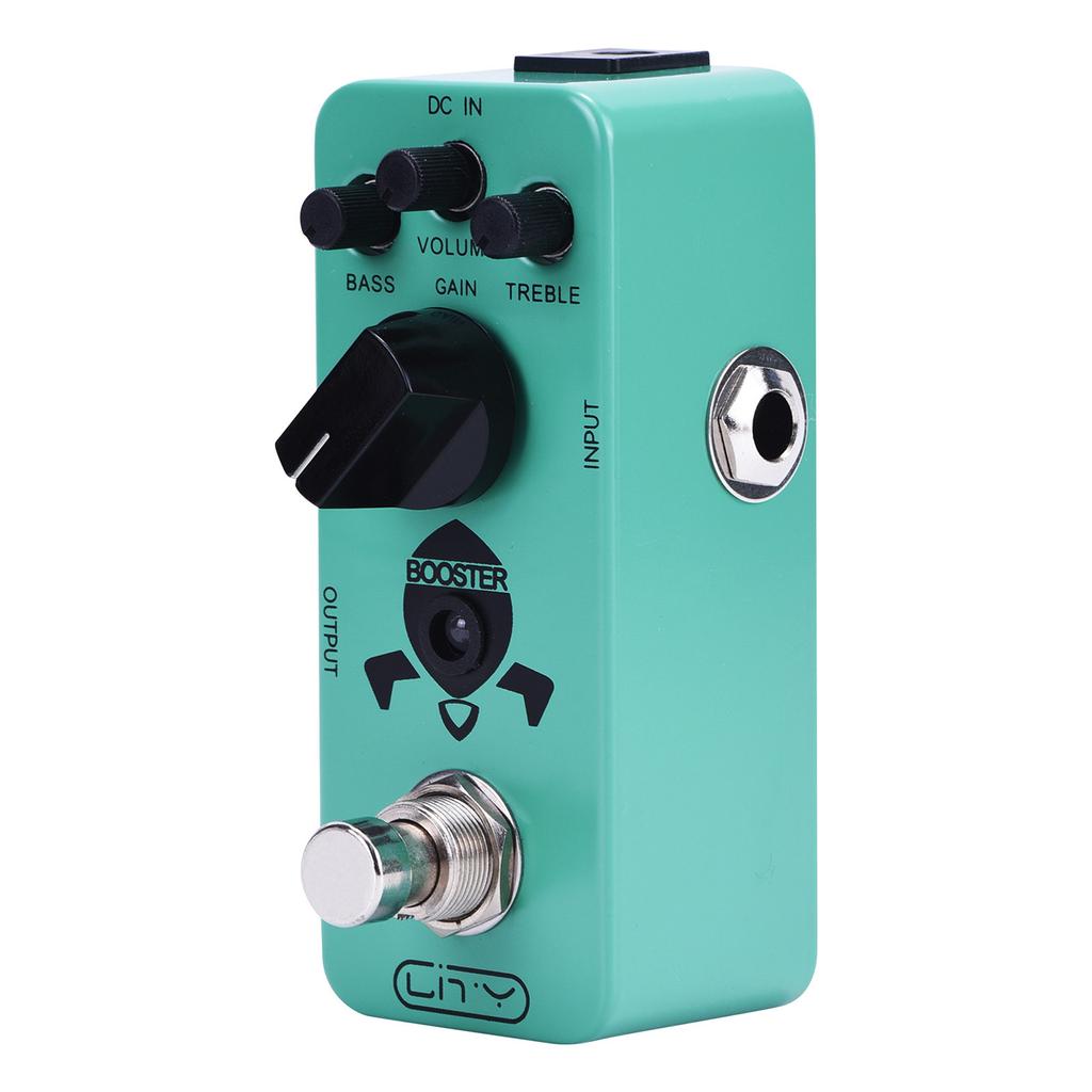 Lity Booster Guitar Pedal Mini Booster Effects Pedal Pure Clean Mini Boost for Electric Guitar