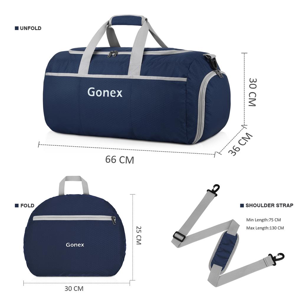 Buy Gonex Foldable Duffel Sports Duffle bag at affordable prices — free