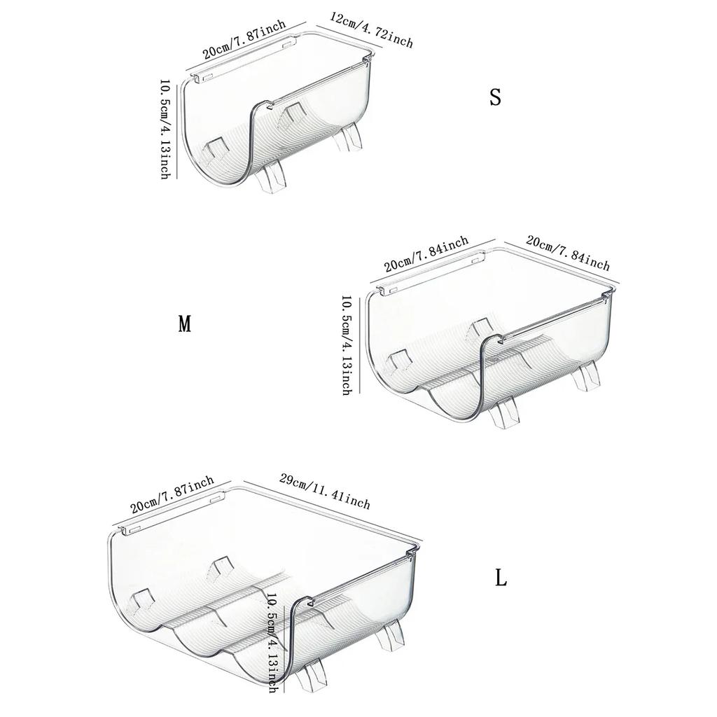 Suitable for Cabinets, Water Bottle Holder,Stackable Cup Holder, Kitchen Storage Organization and Storage, Plastic Refrigerator