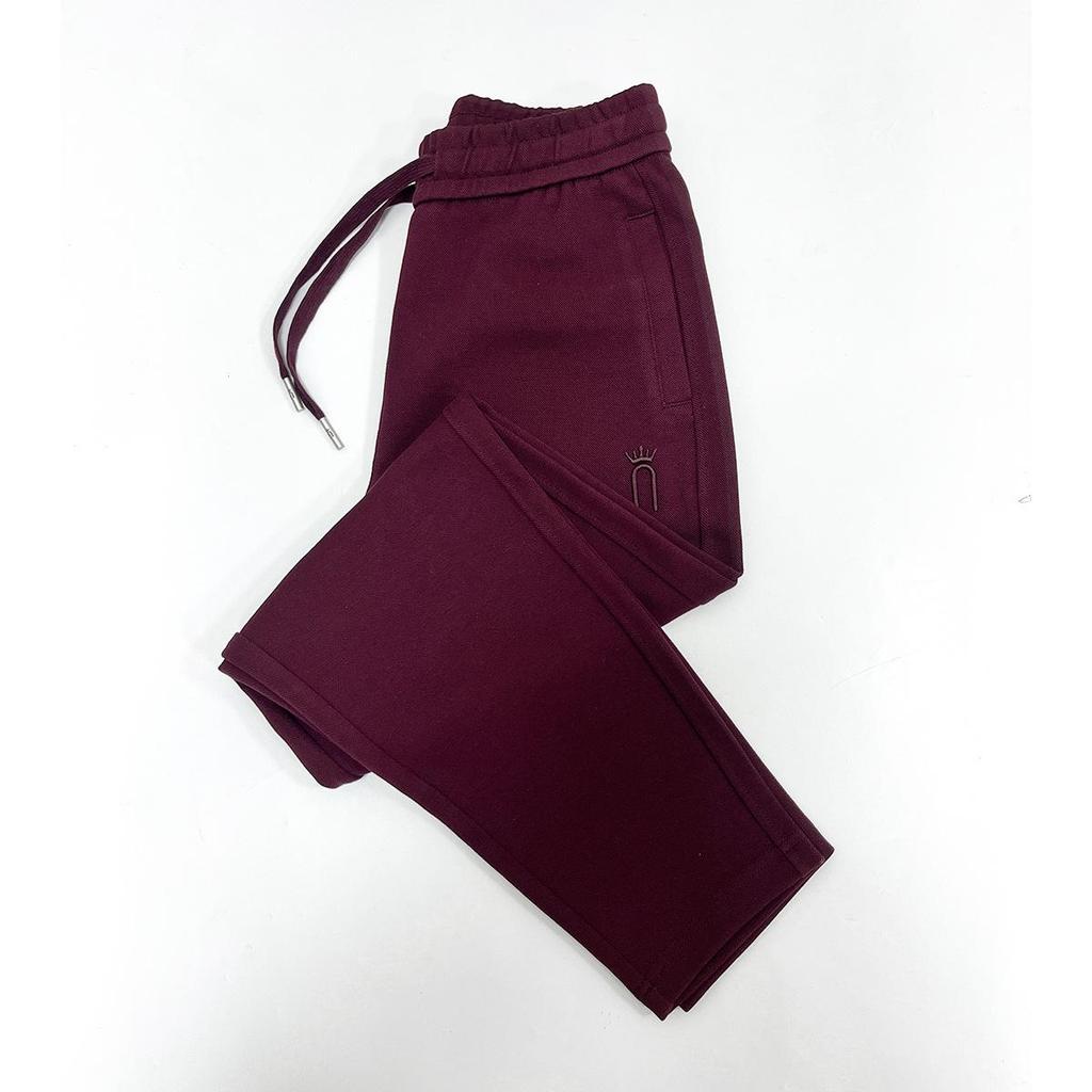 Light Grey Slim Straight-Leg Women’s Sweatpants - Spring/Autumn 2025 Casual Petite Fit