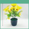 Sunflower Artificial Simulated Artificial Flower Potted Interior Decoration