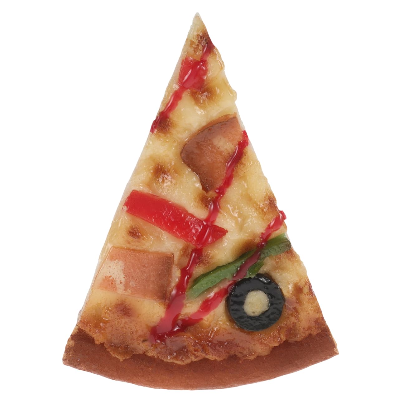 

TEHAUX Food Sample Pizza Slice 1 Slice Photo Play Photo Shoot Lifelike Plenty of Medium Size - - Prop, Display, Kitchen, Model, Accessory, SNS-worthy,