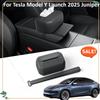 Car Seat Back Hanging Tissue Holder Box With Fix Strap SMABEE For Tesla Model Y Launch 2025 Juniper Auto Interior Accessories